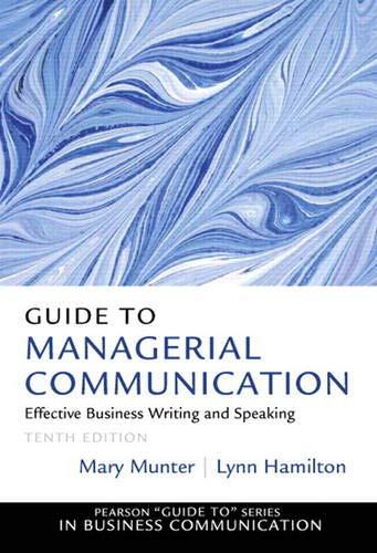 business communication 10th edition pdf